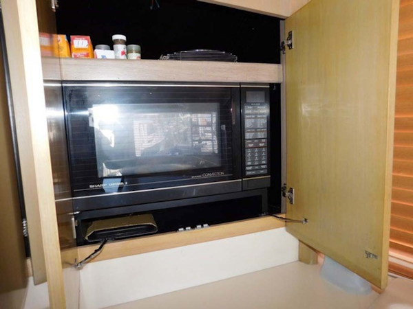 Hatteras-Convertible 1986-My Alyby Merritt Island-Florida-United States-Microwave and Convection Oven-1294824