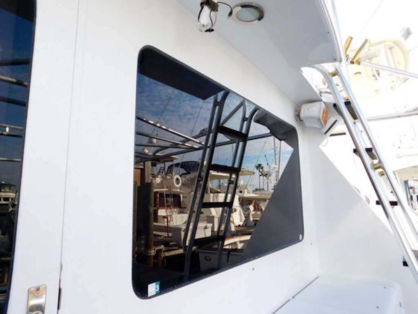 Hatteras-Convertible 1986-My Alyby Merritt Island-Florida-United States-Aft Window-1294815