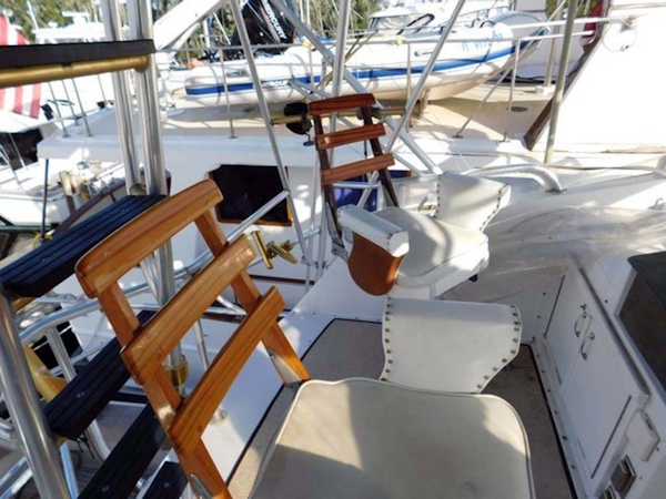 Hatteras-Convertible 1986-My Alyby Merritt Island-Florida-United States-Helm Seating-1294848