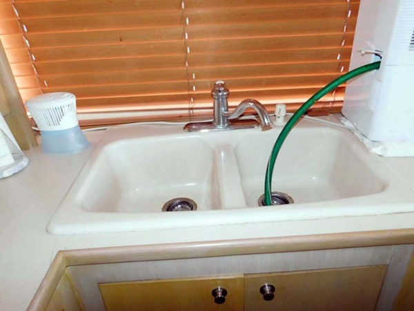 Hatteras-Convertible 1986-My Alyby Merritt Island-Florida-United States-Galley Sink-1294823