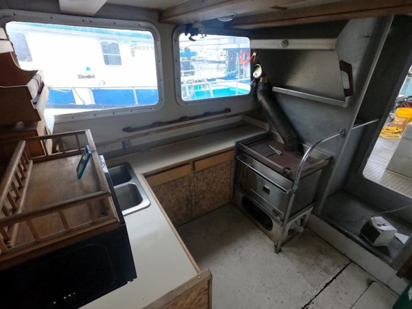 Custom-Bram Mfg/FH Marine 1989-Saint Jude Port Angeles-Washington-United States-Galley-1298161