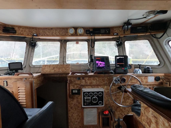Custom-Bram Mfg/FH Marine 1989-Saint Jude Port Angeles-Washington-United States-Forward View-1298152