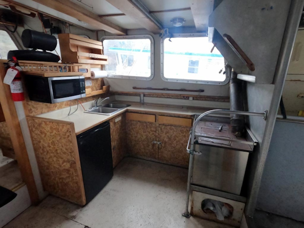 Custom-Bram Mfg/FH Marine 1989-Saint Jude Port Angeles-Washington-United States-Galley-1298160