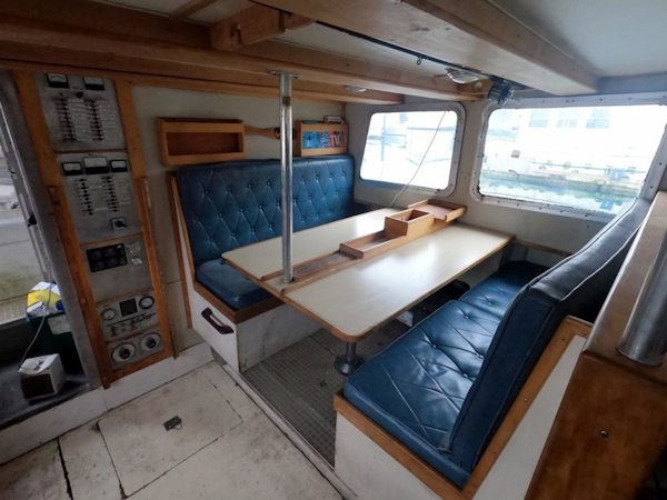 Custom-Bram Mfg/FH Marine 1989-Saint Jude Port Angeles-Washington-United States-Settee, Dinette-1298158