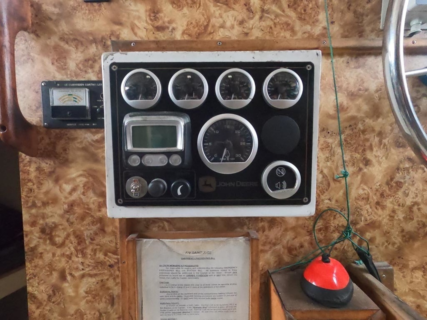 Custom-Bram Mfg/FH Marine 1989-Saint Jude Port Angeles-Washington-United States-Engine Panel-1298156 | Thumbnail