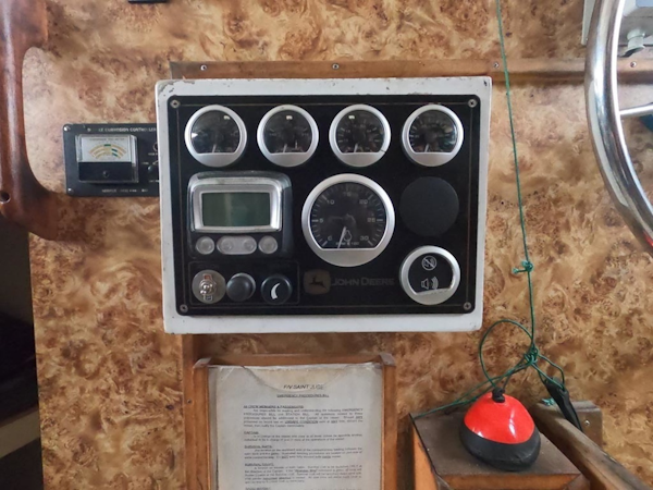 Custom-Bram Mfg/FH Marine 1989-Saint Jude Port Angeles-Washington-United States-Engine Panel-1298156