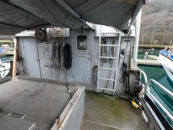Custom-Bram Mfg/FH Marine 1989-Saint Jude Port Angeles-Washington-United States-Cabin Entry-1298151
