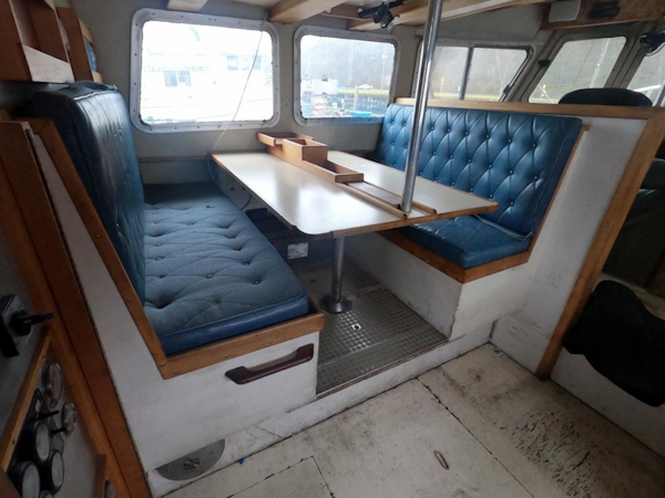 Custom-Bram Mfg/FH Marine 1989-Saint Jude Port Angeles-Washington-United States-Settee, Dinette-1298157