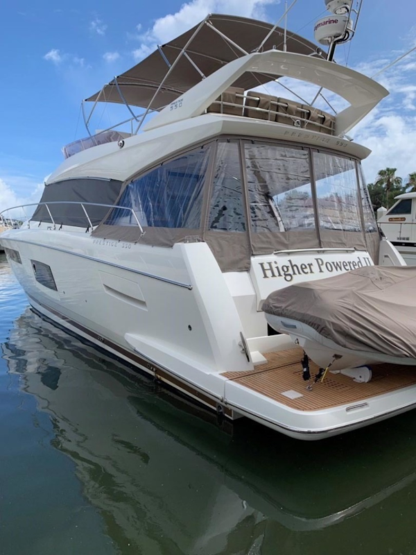 Prestige-550 2015-Higher Powered II Palm Coast-Florida-United States-Port Aft-1300863