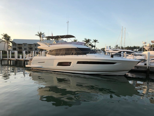Prestige-550 2015-Higher Powered II Palm Coast-Florida-United States-Starboard At Dock-1300868
