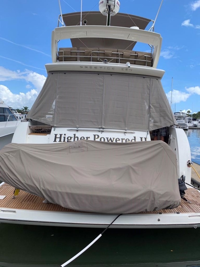 Prestige-550 2015-Higher Powered II Palm Coast-Florida-United States-Swim Platform, Dinghy-1300866 | Thumbnail