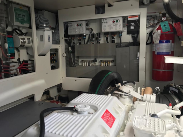 Prestige-550 2015-Higher Powered II Palm Coast-Florida-United States-Engine Room-1300861