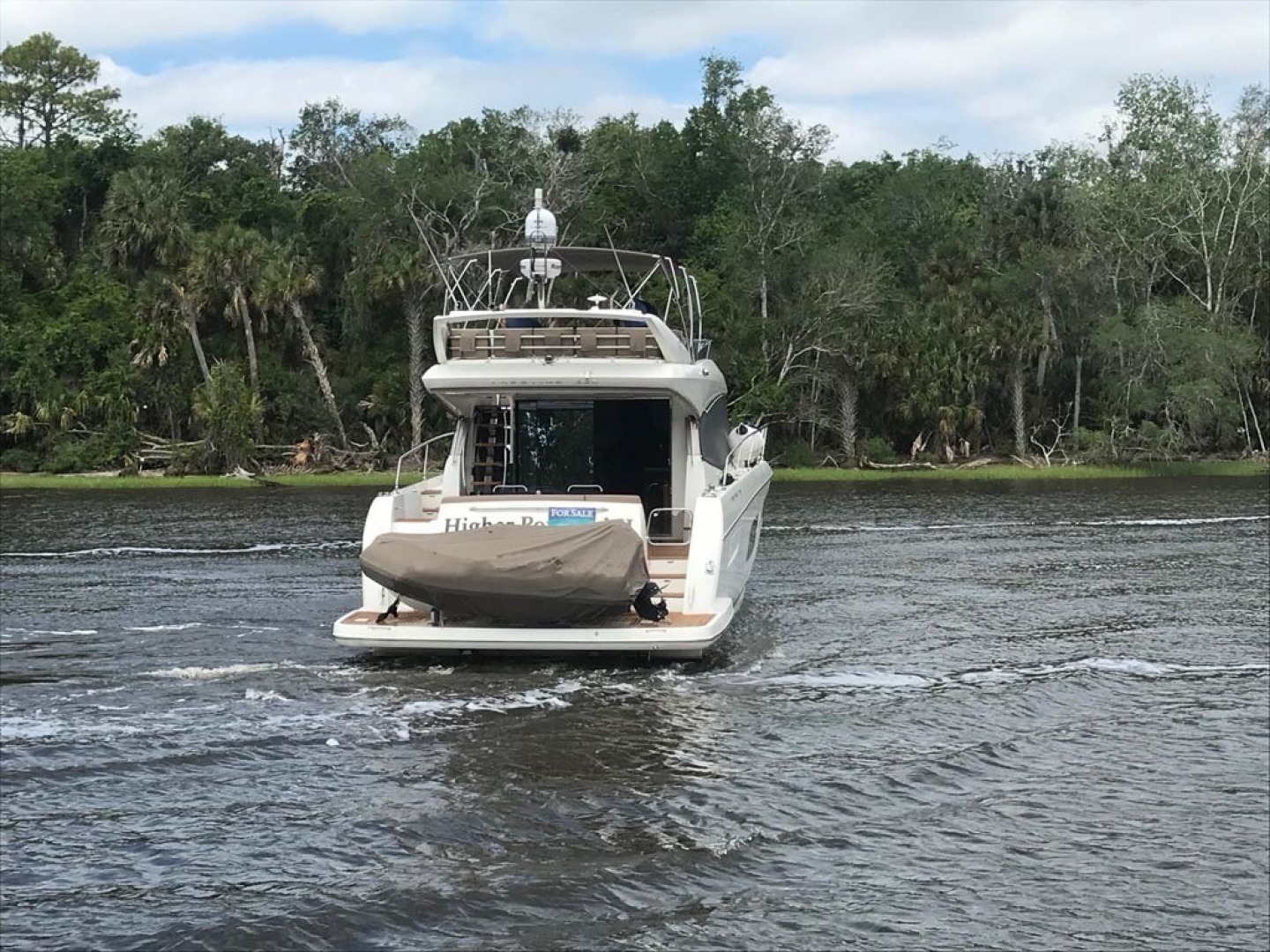 Prestige-550 2015-Higher Powered II Palm Coast-Florida-United States-Stern-1396023 | Thumbnail