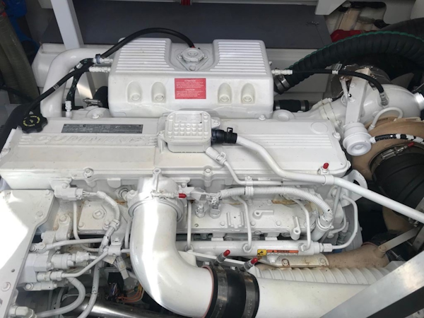Prestige-550 2015-Higher Powered II Palm Coast-Florida-United States-Engine Room-1300858