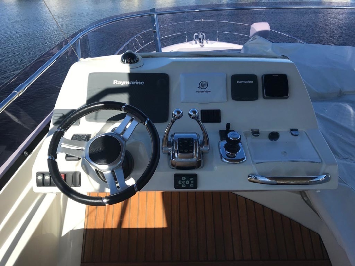 Prestige-550 2015-Higher Powered II Palm Coast-Florida-United States-Flybridge Helm-1300828 | Thumbnail