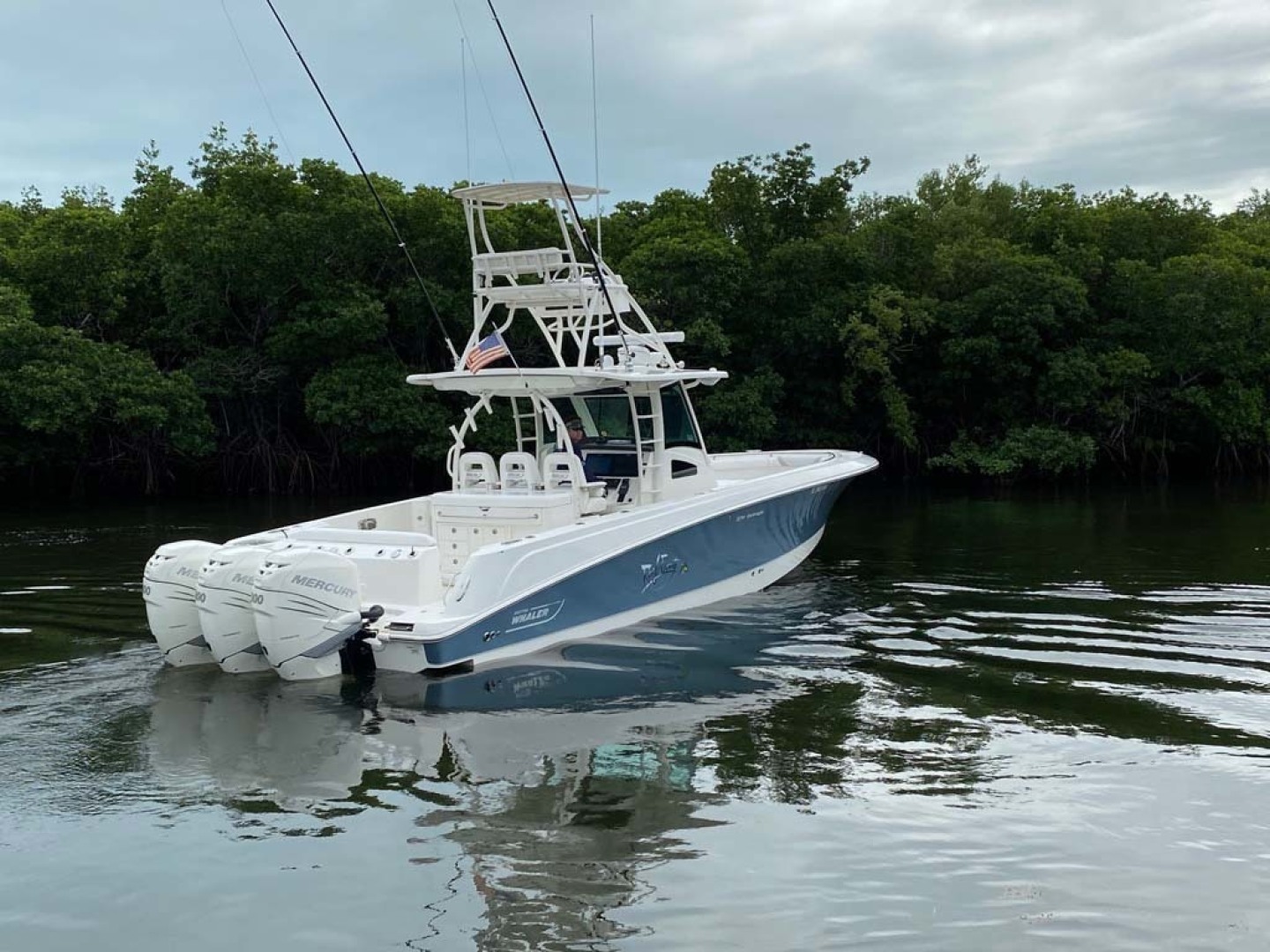 Boston Whaler-370 Outrage 2015-Reel Equity Fort Lauderdale-Florida-United States-Starboard Aft-1301991 | Thumbnail