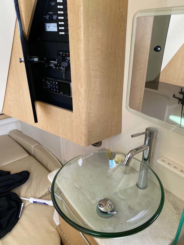 Boston Whaler-370 Outrage 2015-Reel Equity Fort Lauderdale-Florida-United States-Electrical Panel And Sink-1301997