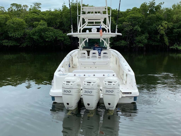 Boston Whaler-370 Outrage 2015-Reel Equity Fort Lauderdale-Florida-United States-Stern View-1302011
