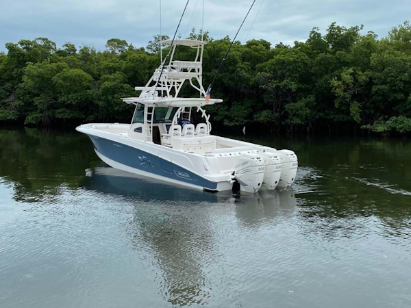Boston Whaler-370 Outrage 2015-Reel Equity Fort Lauderdale-Florida-United States-Port Aft-1301990