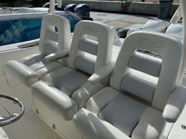 Boston Whaler-370 Outrage 2015-Reel Equity Fort Lauderdale-Florida-United States-Helm Seating-1302003