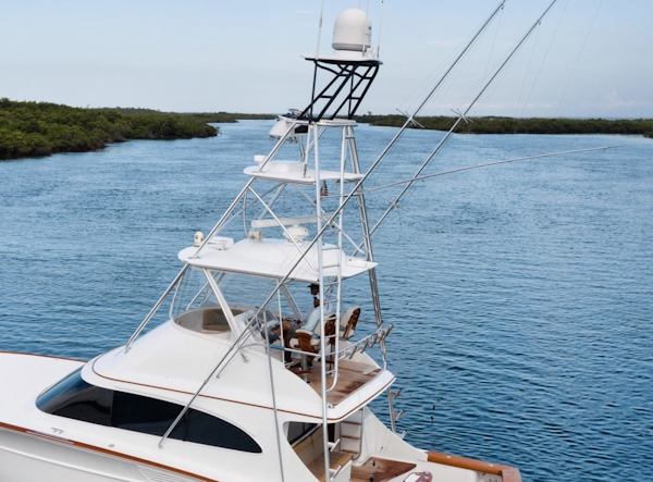 F&S-Custom Carolina with Seakeepers 2013-Epiphany Key Largo-Florida-United States-Flybridge Side View-1447425