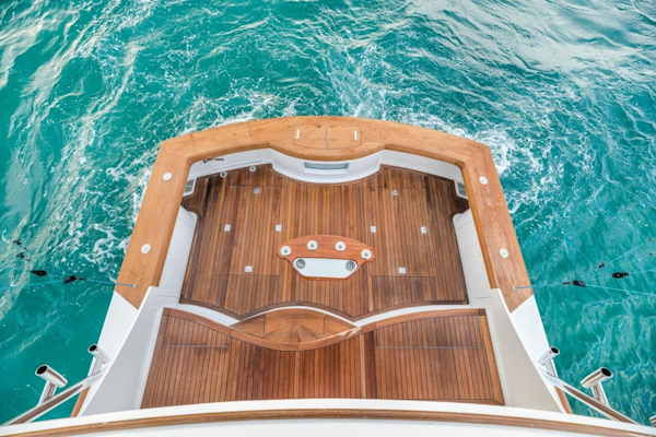 F&S-Custom Carolina with Seakeepers 2013-Epiphany Key Largo-Florida-United States-Cockpit Viewed from Flybridge-1447450