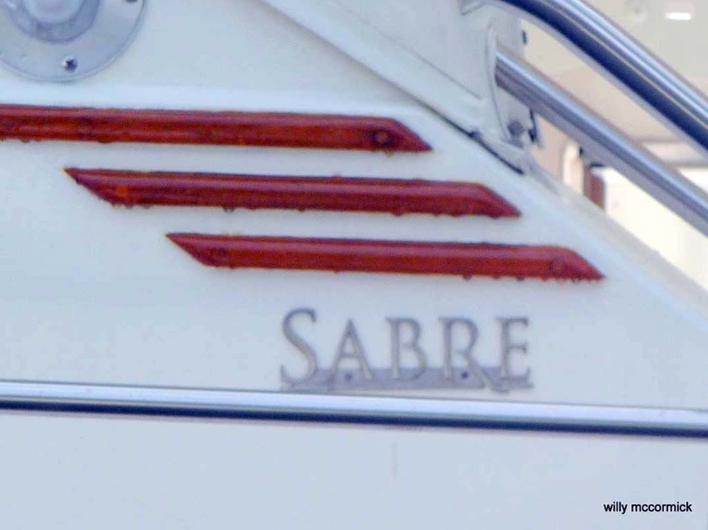 Sabre-36 Express Cruiser 2001-Cause We Can Palm Beach Gardens-Florida-United States-Sabre Logo-1318559 | Thumbnail