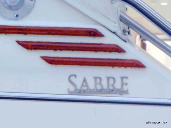 Sabre-36 Express Cruiser 2001-Cause We Can Palm Beach Gardens-Florida-United States-Sabre Logo-1318559