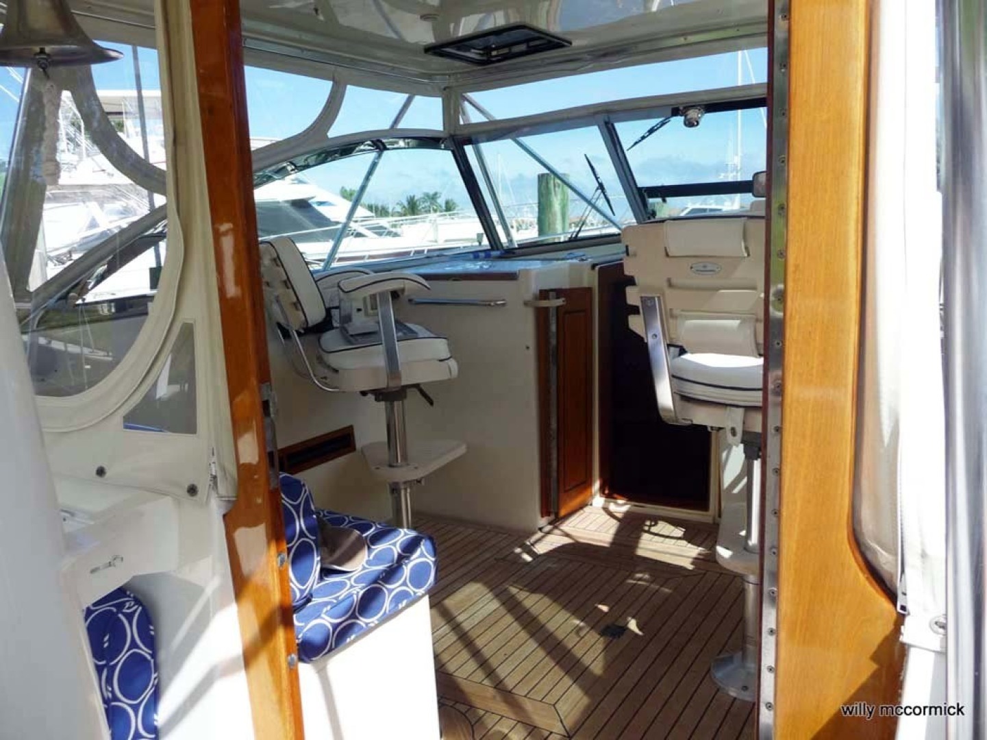 Sabre-36 Express Cruiser 2001-Cause We Can Palm Beach Gardens-Florida-United States-Helm Deck-1318576 | Thumbnail