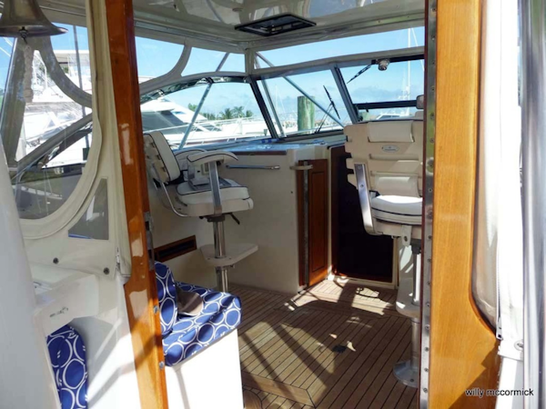 Sabre-36 Express Cruiser 2001-Cause We Can Palm Beach Gardens-Florida-United States-Helm Deck-1318576