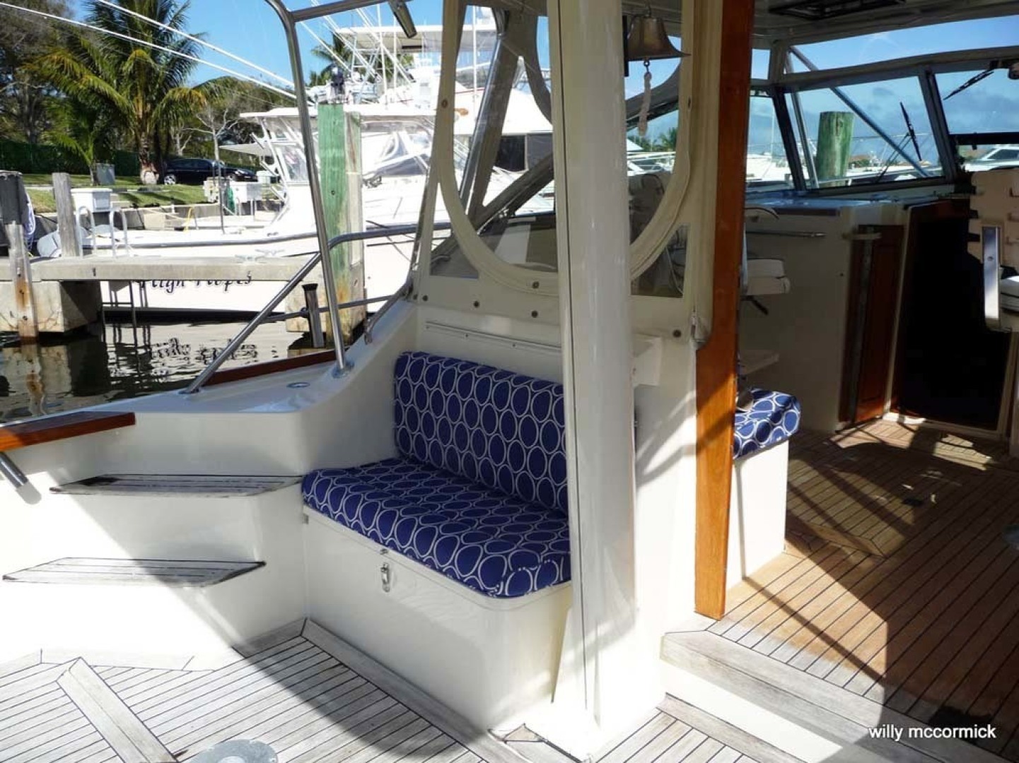 Sabre-36 Express Cruiser 2001-Cause We Can Palm Beach Gardens-Florida-United States-Cockpit Seating-1318587 | Thumbnail
