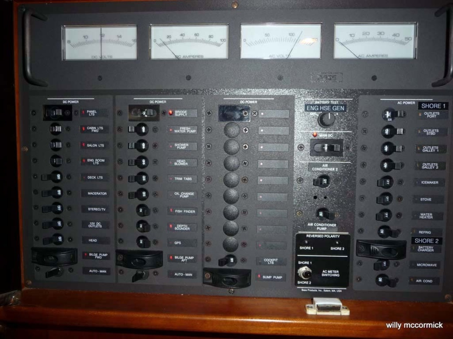 Sabre-36 Express Cruiser 2001-Cause We Can Palm Beach Gardens-Florida-United States-Electrical Panel-1318583 | Thumbnail