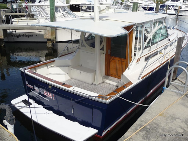Sabre-36 Express Cruiser 2001-Cause We Can Palm Beach Gardens-Florida-United States-Stbd Aft View-1318595