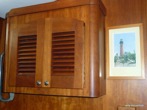 Sabre-36 Express Cruiser 2001-Cause We Can Palm Beach Gardens-Florida-United States-Galley Storage-1318567