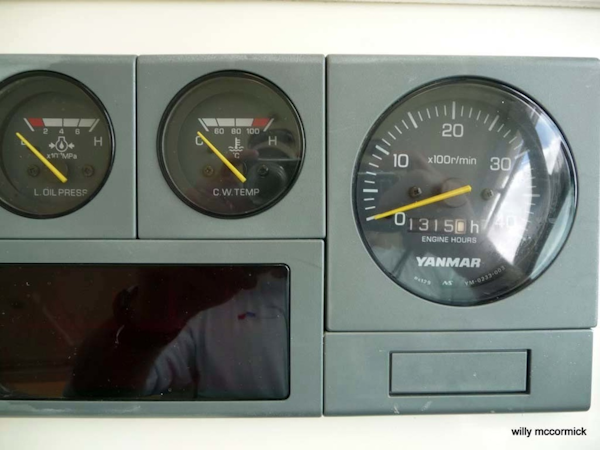 Sabre-36 Express Cruiser 2001-Cause We Can Palm Beach Gardens-Florida-United States-Helm Gauges-1318580