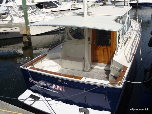 Sabre-36 Express Cruiser 2001-Cause We Can Palm Beach Gardens-Florida-United States-Stern, Cockpit-1318596
