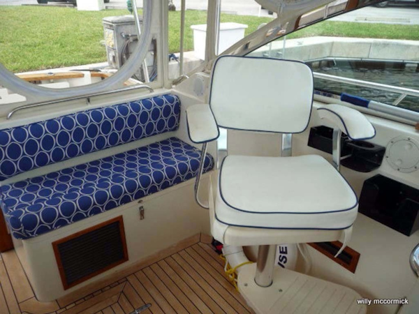 Sabre-36 Express Cruiser 2001-Cause We Can Palm Beach Gardens-Florida-United States-Helm Seating-1318574