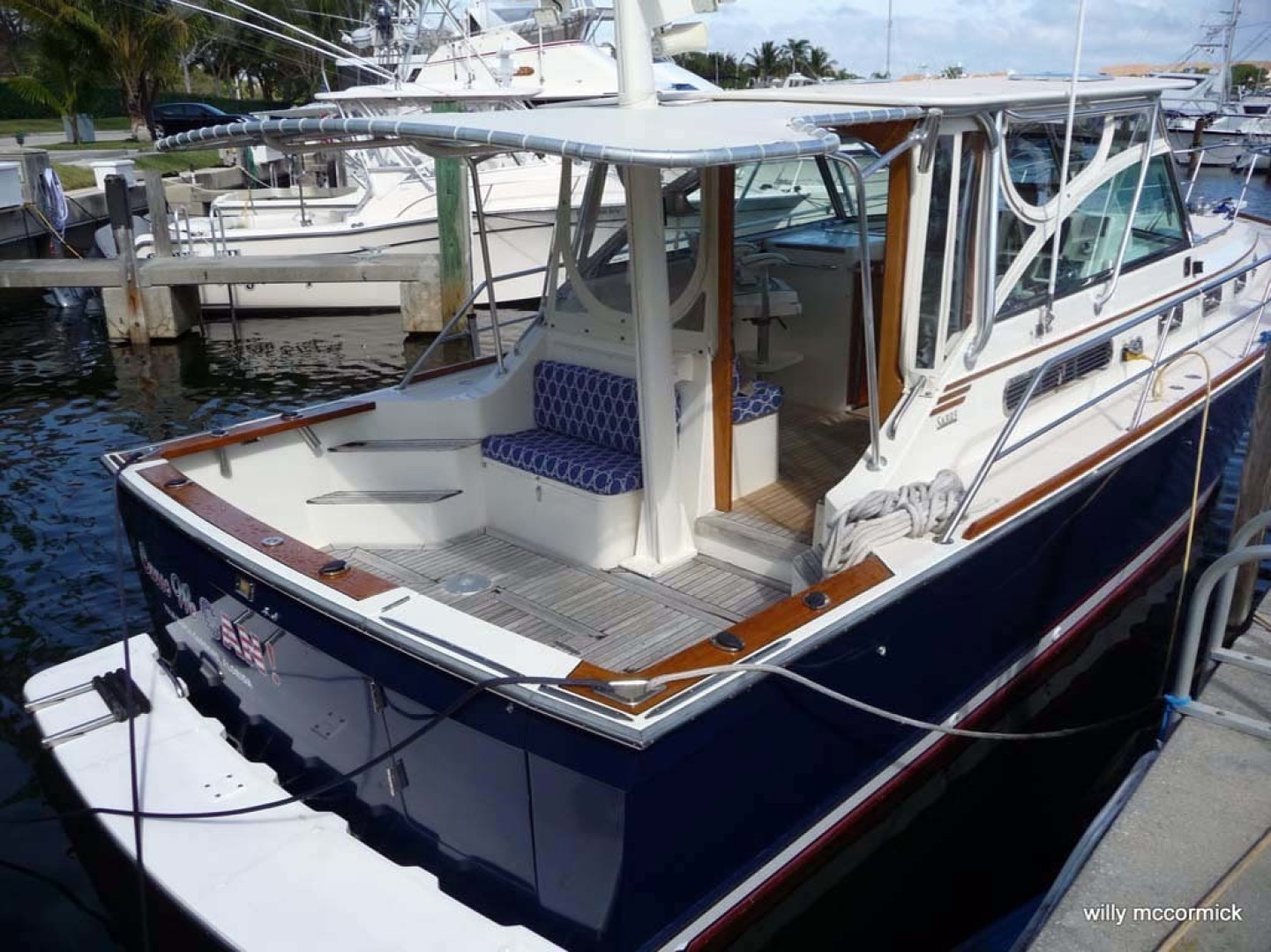 Sabre-36 Express Cruiser 2001-Cause We Can Palm Beach Gardens-Florida-United States-Starboard Aft View-1318591 | Thumbnail