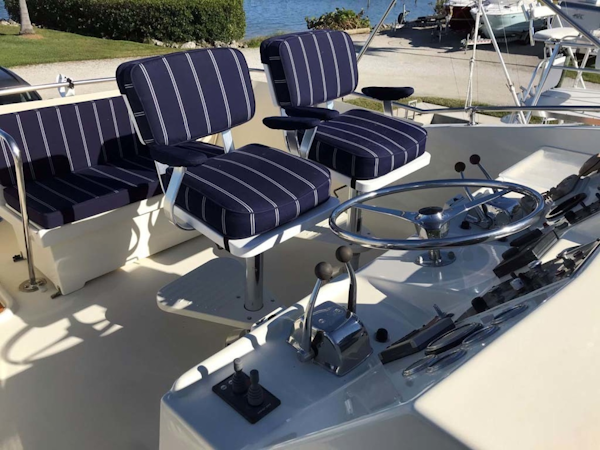Hatteras-53 Classic Motor Yacht 1984 -Jensen Beach-Florida-United States-Bridge Helm-1321250