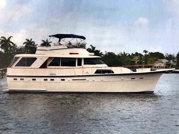 Hatteras-53 Classic Motor Yacht 1984 -Jensen Beach-Florida-United States-Main Profile-1321238
