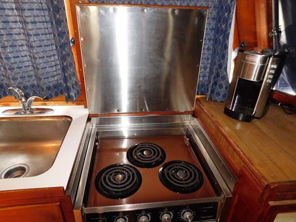 Grand Banks-42 Classic 1990-Stina Marie Merritt Island-Florida-United States-Galley Princess Stove & Oven-1323225