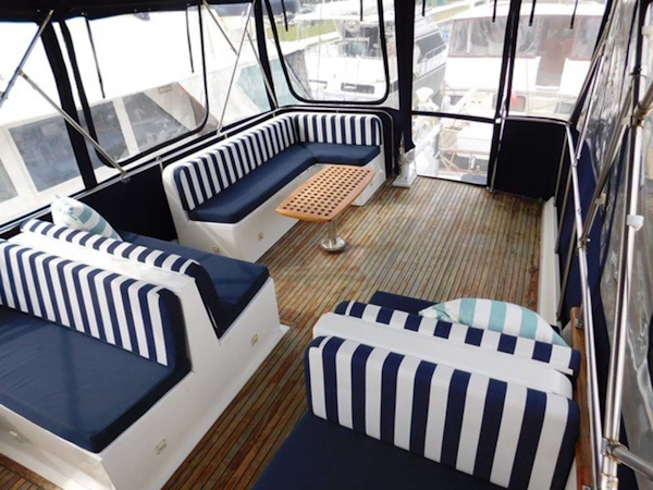 Grand Banks-42 Classic 1990-Stina Marie Merritt Island-Florida-United States-Bridge Seating & Enclosure-1323212