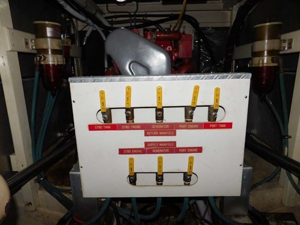 Grand Banks-42 Classic 1990-Stina Marie Merritt Island-Florida-United States-Fuel System Selectors-1323241
