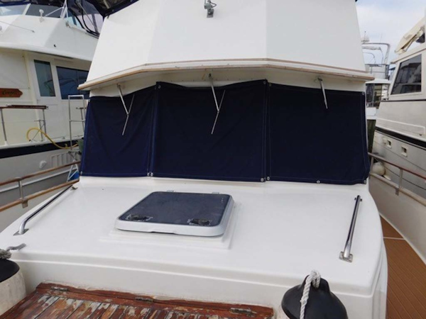 Grand Banks-42 Classic 1990-Stina Marie Merritt Island-Florida-United States-Sun Screen For Forward Windows-1323207