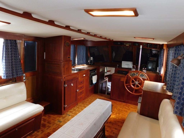 Grand Banks-42 Classic 1990-Stina Marie Merritt Island-Florida-United States-Salon Looking Forward-1323216