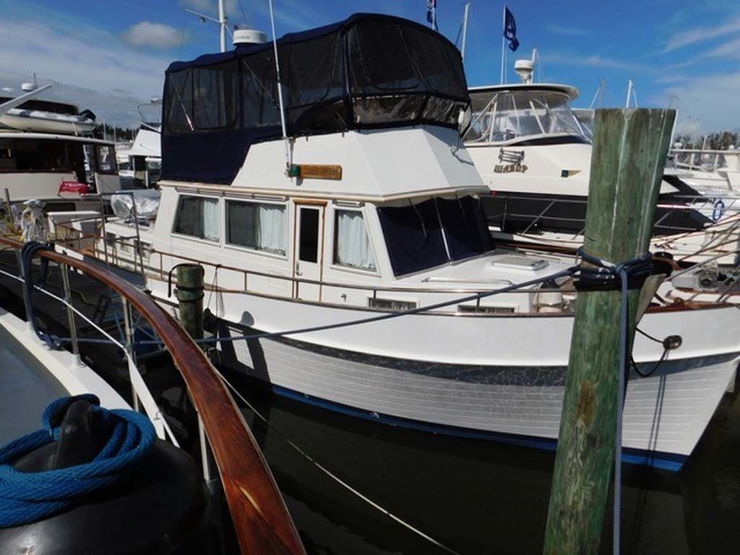 Grand Banks-42 Classic 1990-Stina Marie Merritt Island-Florida-United States-Starboard Profile-1323200 | Thumbnail