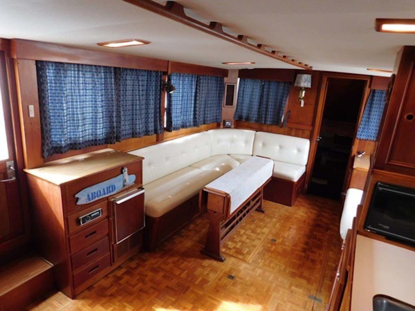 Grand Banks-42 Classic 1990-Stina Marie Merritt Island-Florida-United States-Salon Starboard Side-1323218