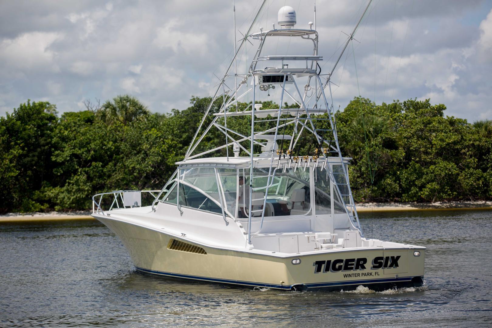 Viking-50 Express 2001-Tiger Six Bahamas-Viking 50  Tiger Six  Exterior Profile-1327424 | Thumbnail