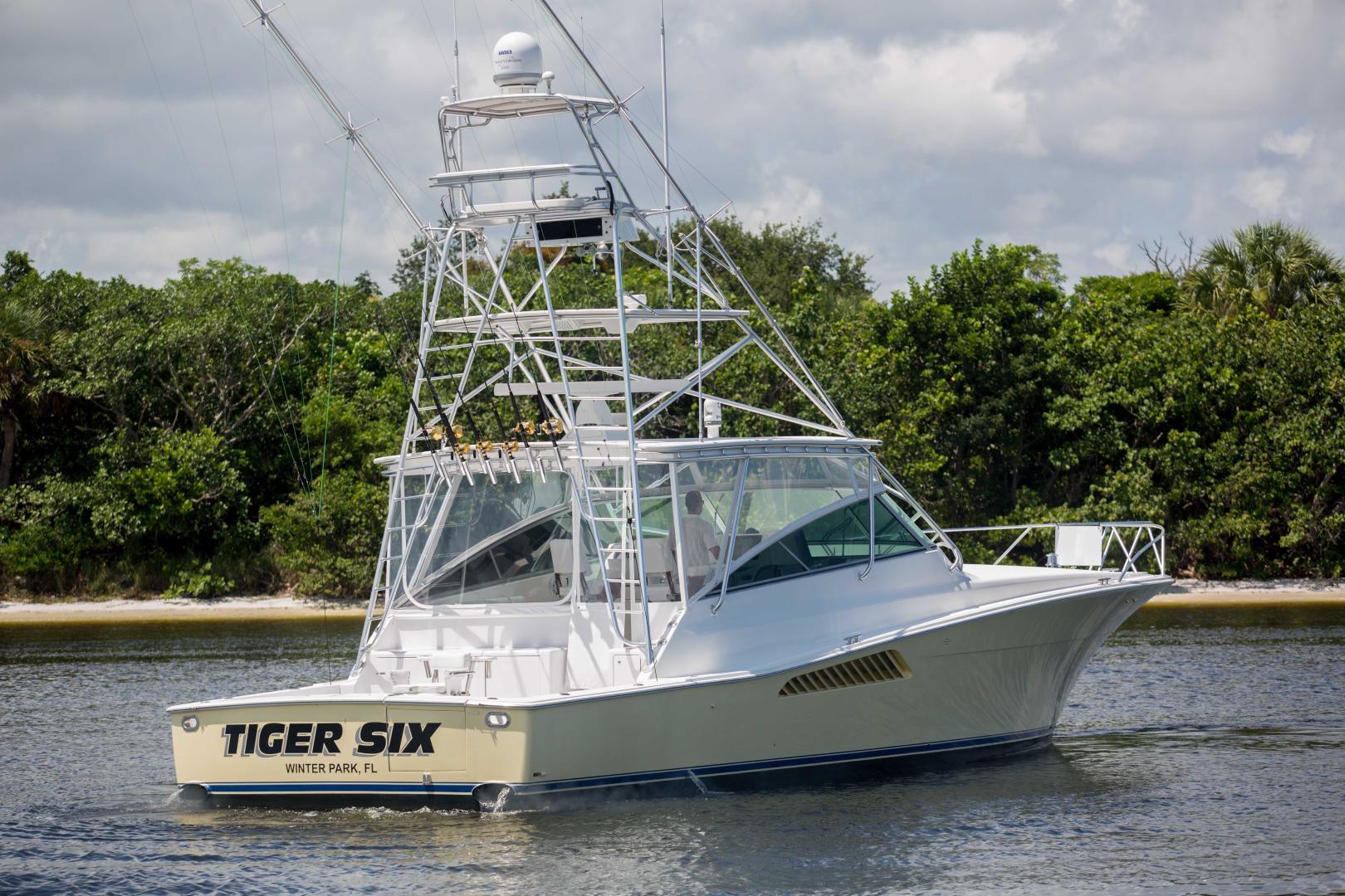 Viking-50 Express 2001-Tiger Six Bahamas-Viking 50  Tiger Six  Exterior Profile-1327421 | Thumbnail