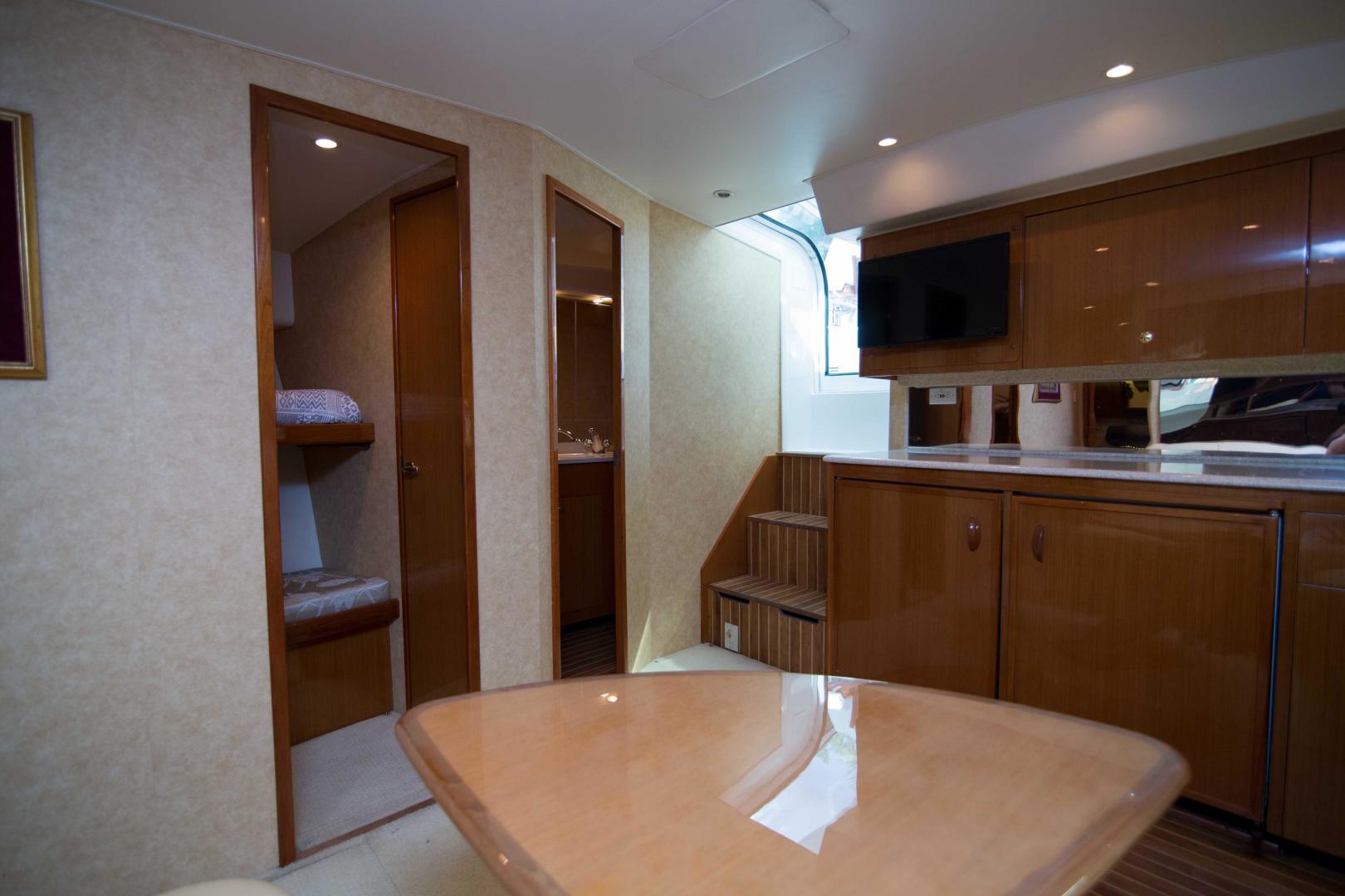 Viking-50 Express 2001-Tiger Six Bahamas-Viking 50  Tiger Six  Salon/Galley-1327363 | Thumbnail